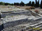 L'Ara di Ierone nel Parco Archeologico.